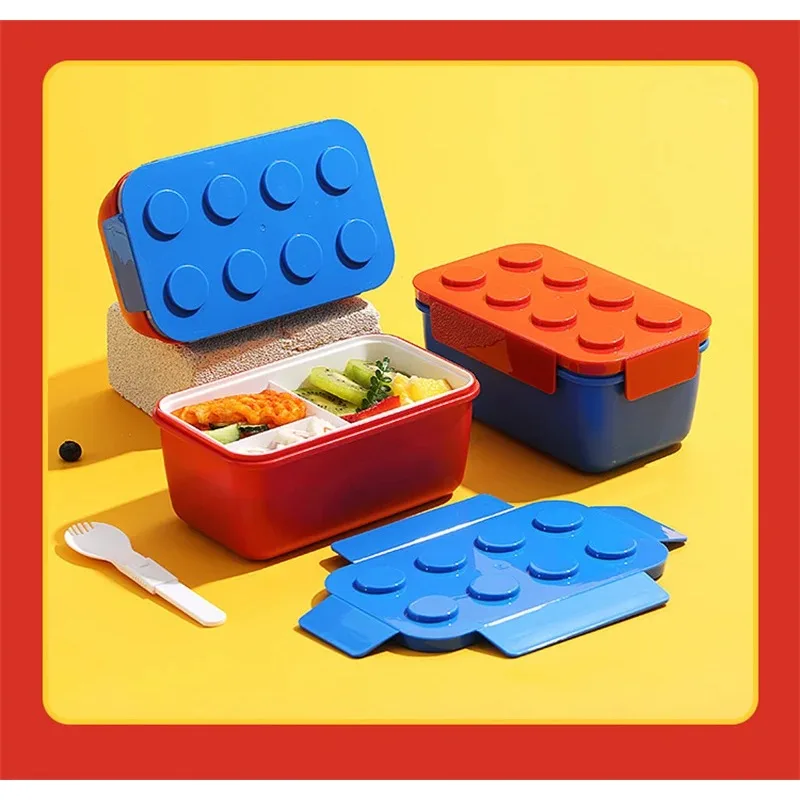 Food Storage Building - Lunch Box DIY Building Block Portable