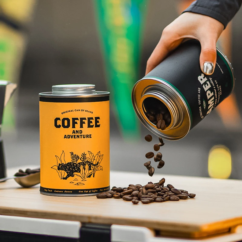 Food Storage Method - 1pc Coffee Bean Sealed Storage Can