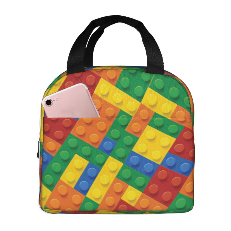 Food Storage Building - Building Blocks Diagonal Pattern Thermal Insulated
