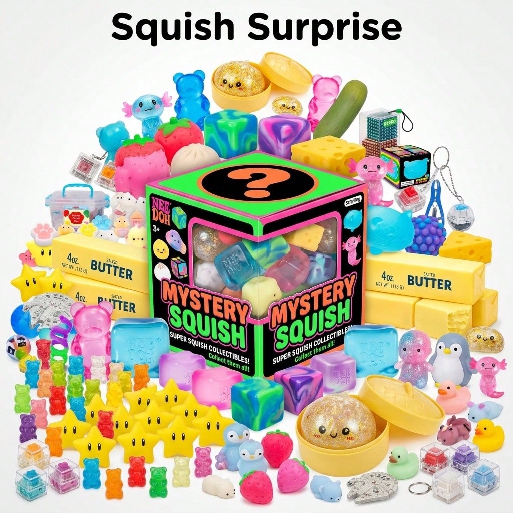 Food Storage And Containers - Surprise Box-Slow Rise Squishy Toys,Food&Ocean Themed