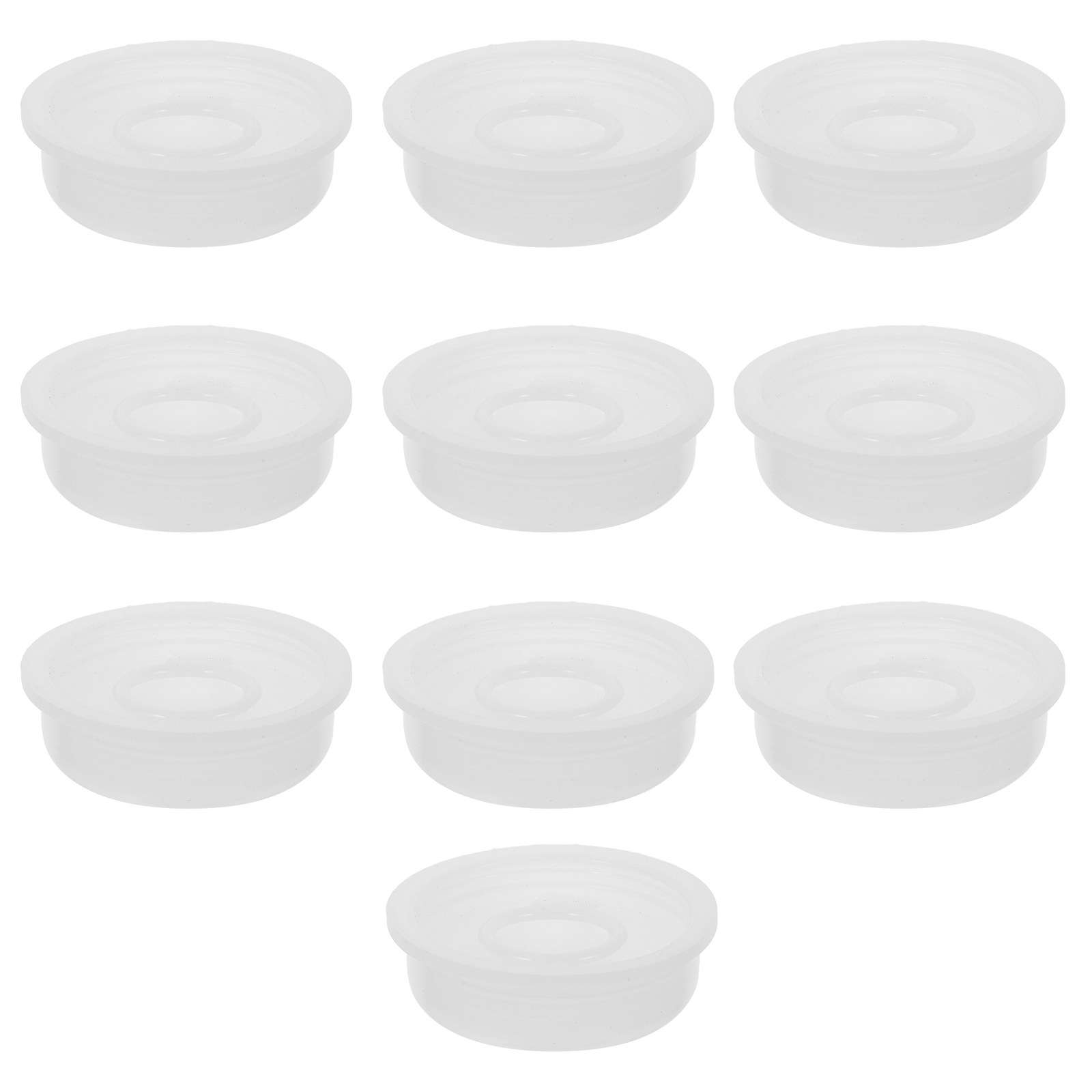 Food Storage With Lids - 10Pcs Plastic Chemical Storage Bucket Lids