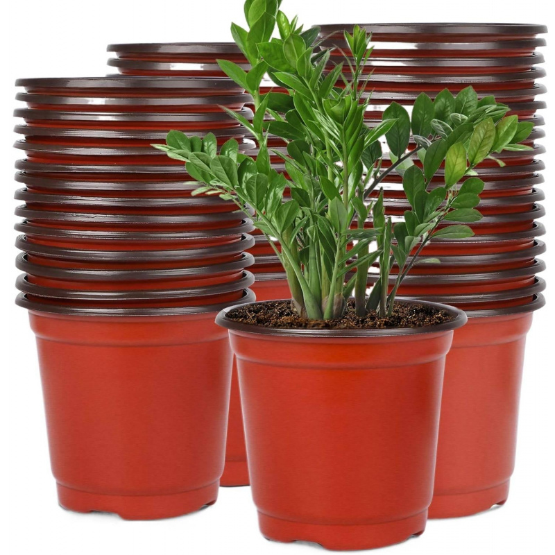 Food Storage Plants - Flexible Plastic Seedling Pots 4-6 Inch