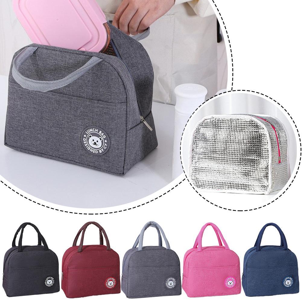 Food Storage Keep Warm - Insulated Lunch Bag Portable Thermal Ice