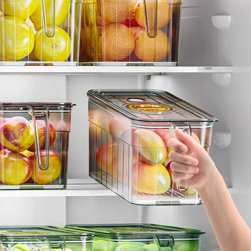 Food Storage Freezer Containers - Refrigerator sorting storage box, eggs, fruits