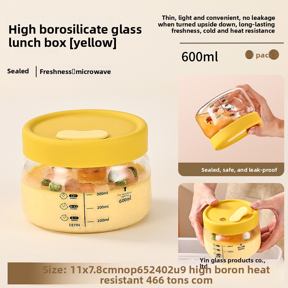 Food Storage Method - Glass Food Storage Container Airtight Leakproof
