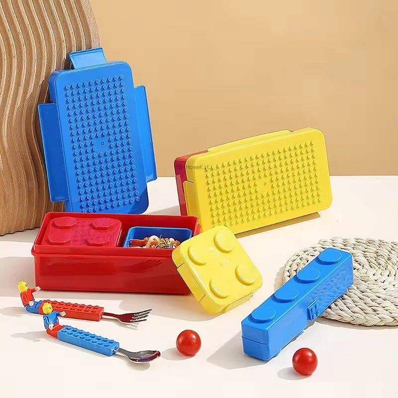 Food Storage Building - DIY Building Block Lunch Box Modular