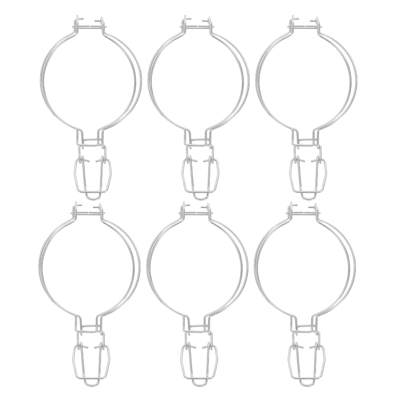 6Pcs Stainless Steel Snap Clas - Food Storage Jars & Containers review and price