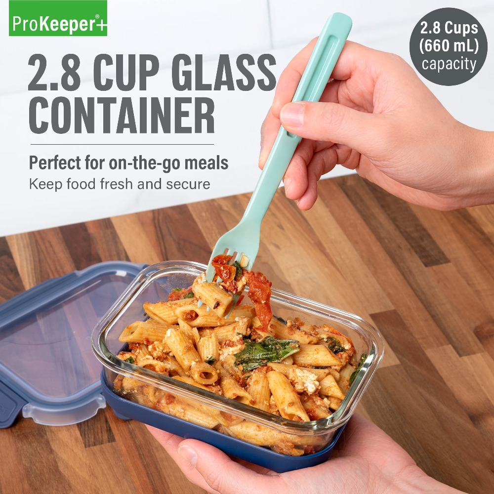 2.8 Cup Glass Food Storage Con - Food Storage Freezer Containers review and price