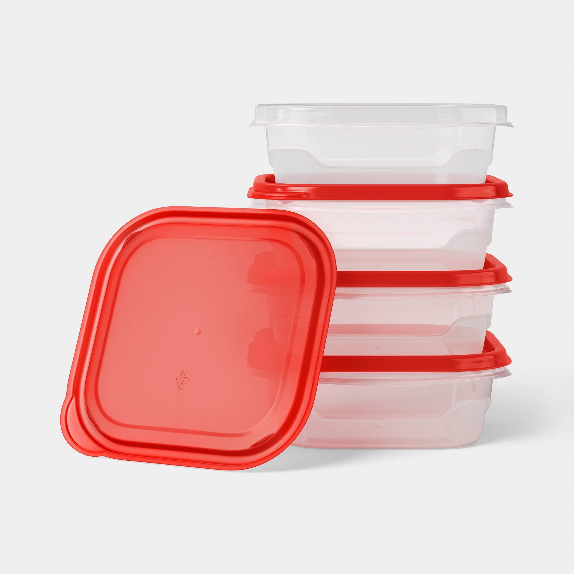 4ct Small Square Food Storage  - Food Storage For Pantry review and price