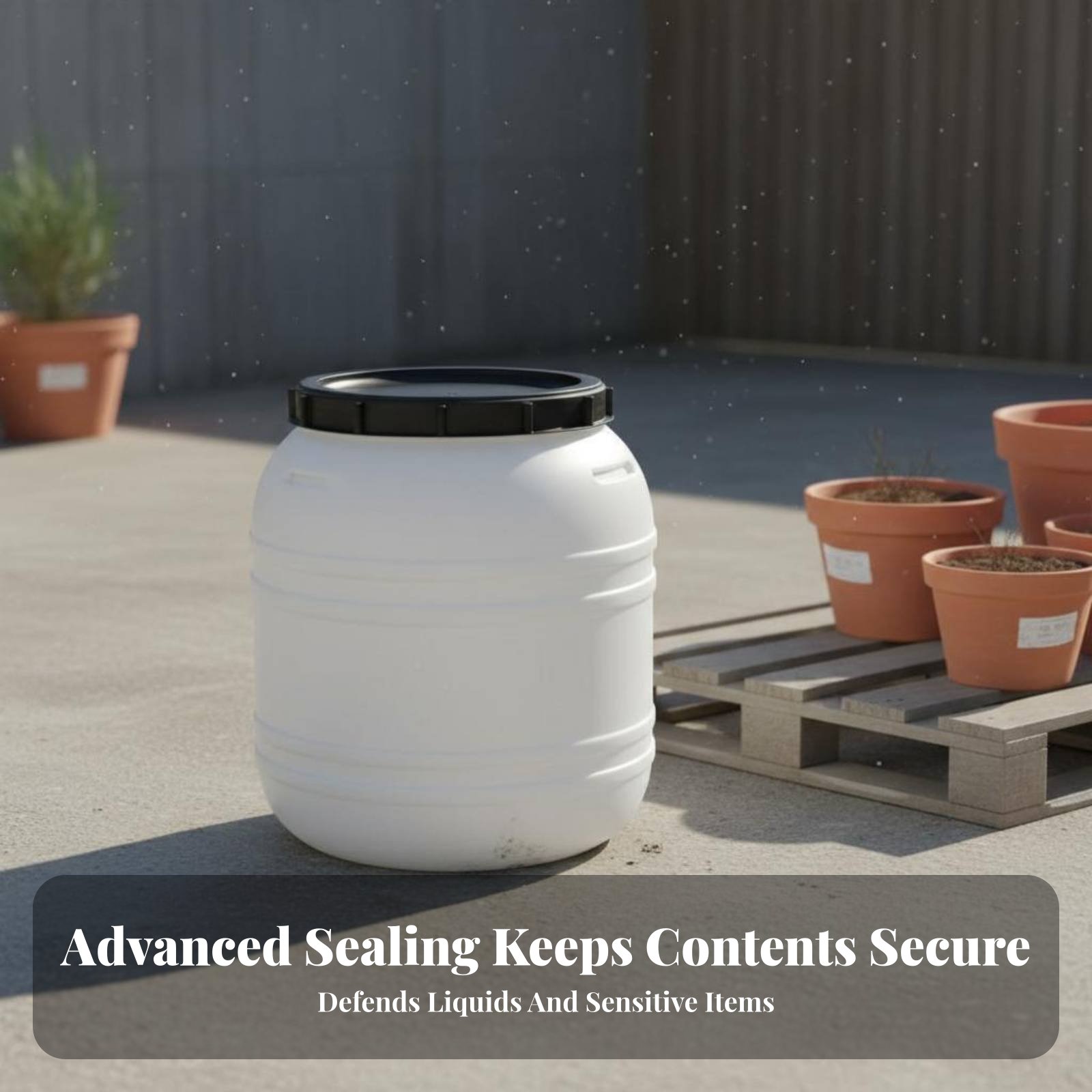 Food Grade Plastic Barrel Airt - Food Storage With Lids review and price