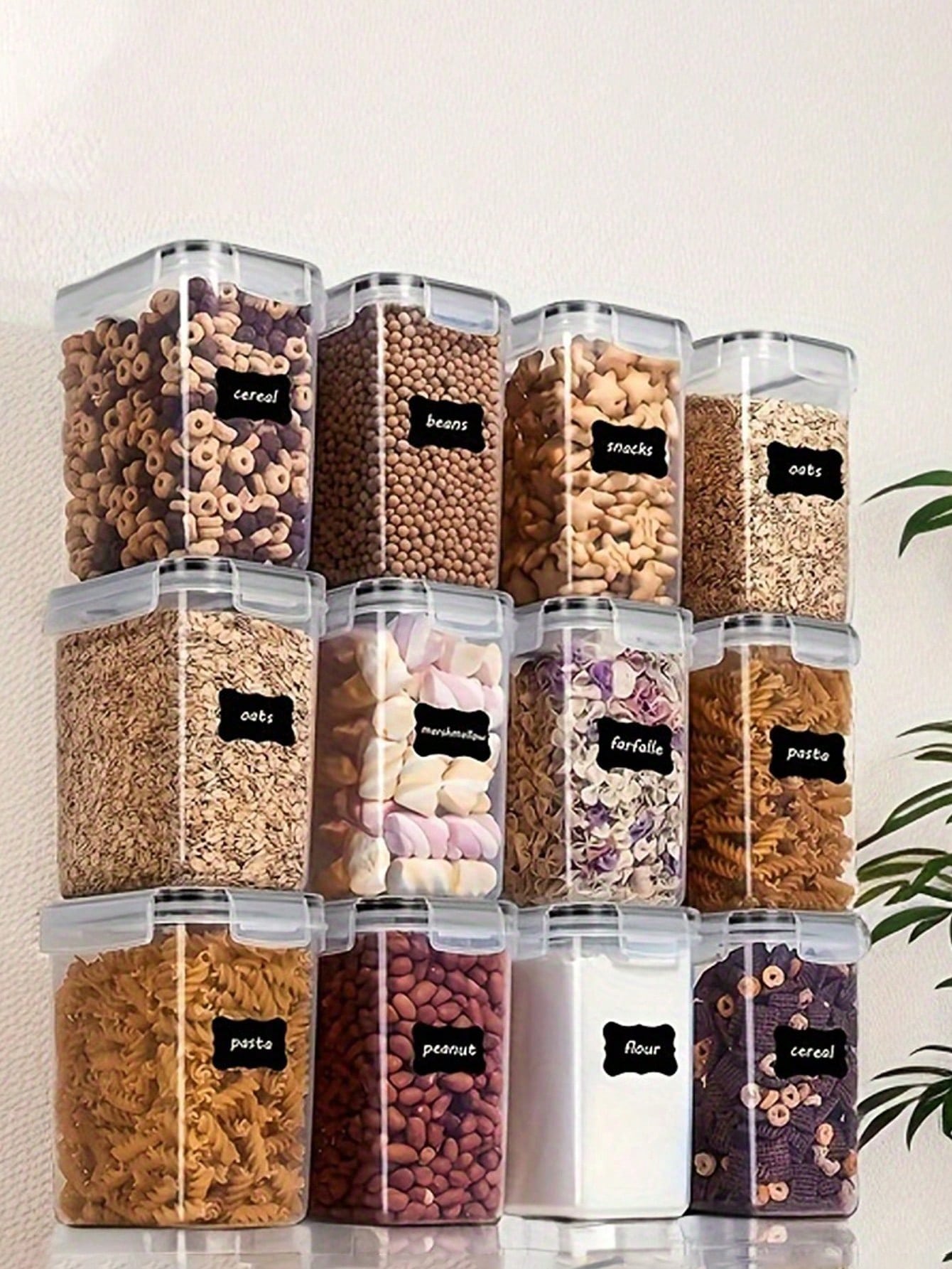 48pcs Airtight Food Storage Co - Food Storage For Pantry review and price