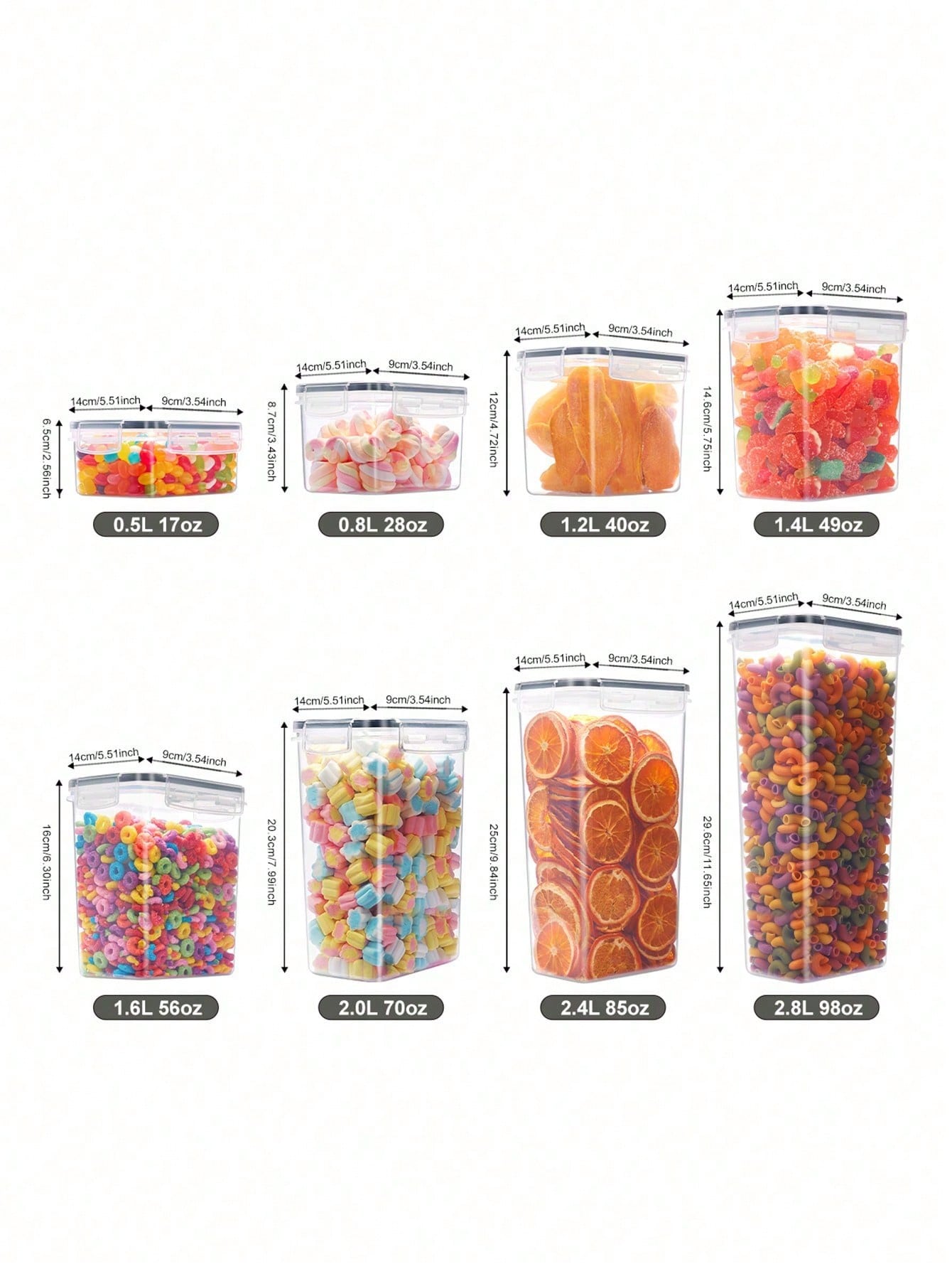 48pcs Airtight Food Storage Co - Food Storage For Pantry review and price