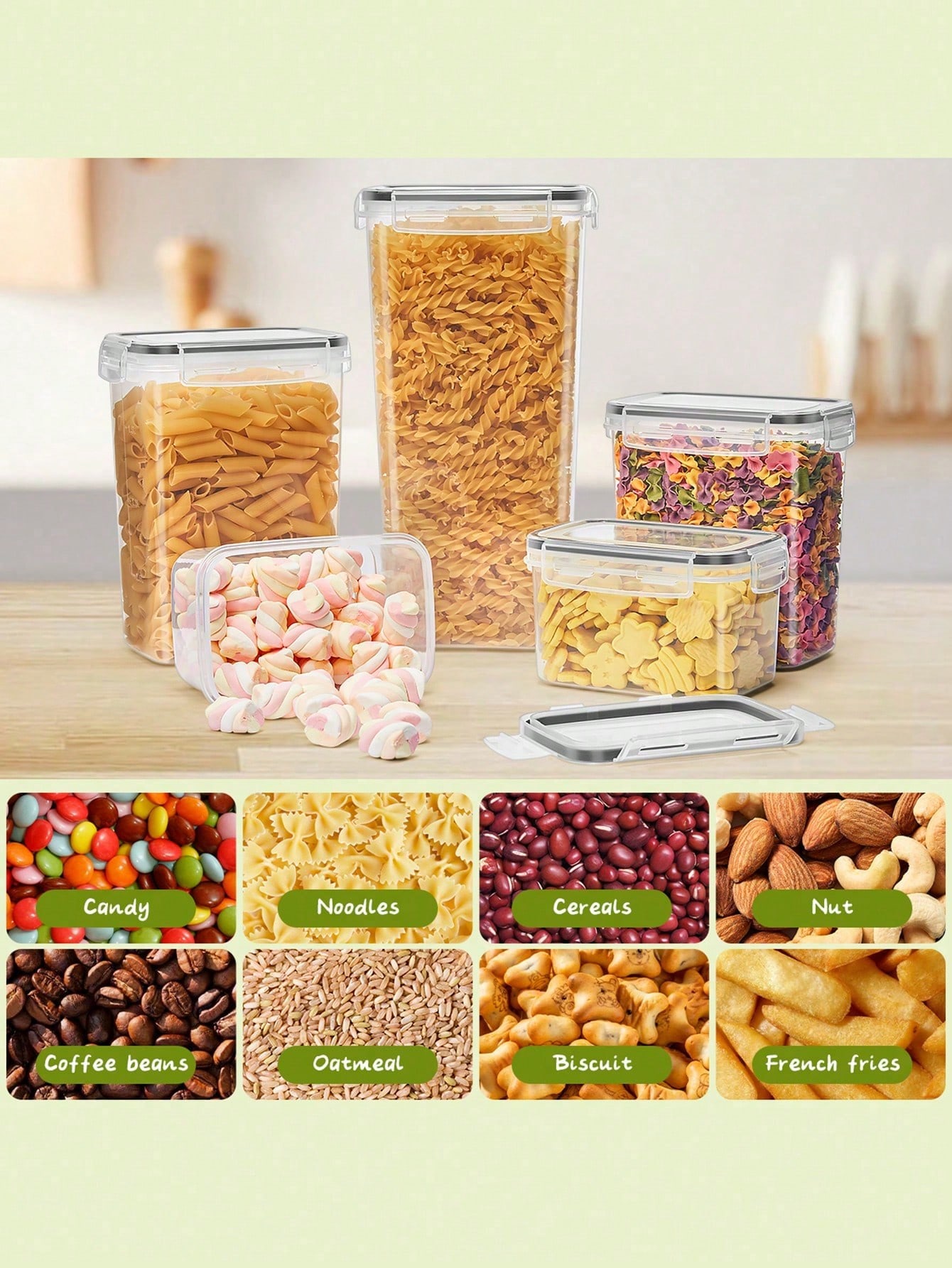 48pcs Airtight Food Storage Co - Food Storage For Pantry review and price