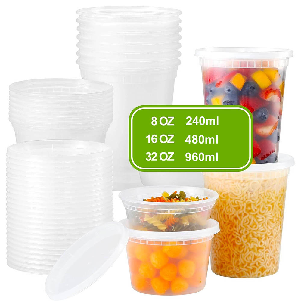 Plastic Deli Food Containers W - Food Storage Variety Pack review and price