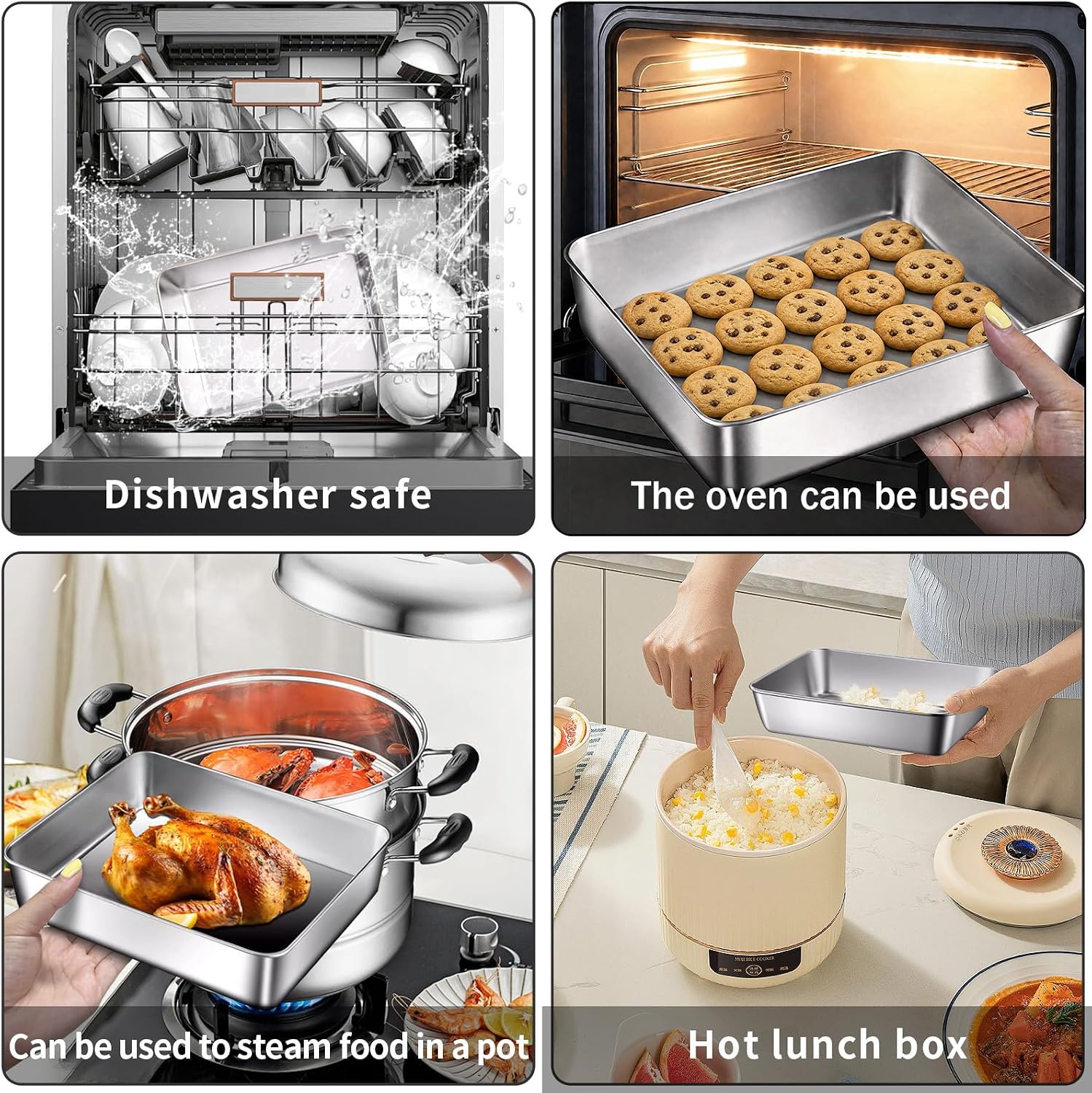 GIUOIDUO Stainless Steel Lunch - Food Storage Freezer Containers review and price
