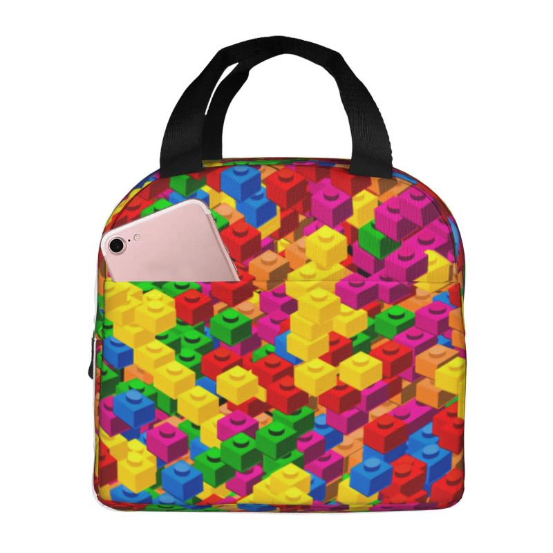 Custom Colorful Building Block - Food Storage Building review and price