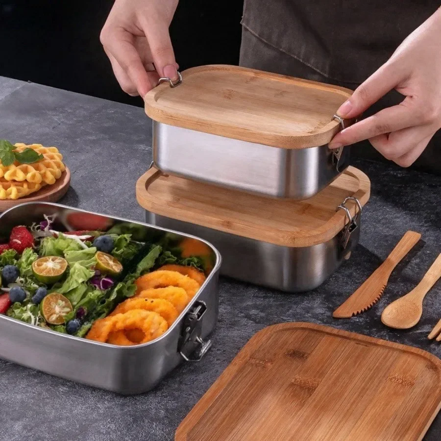 New 304 Stainless Steel Bamboo - Food Storage Method review and price