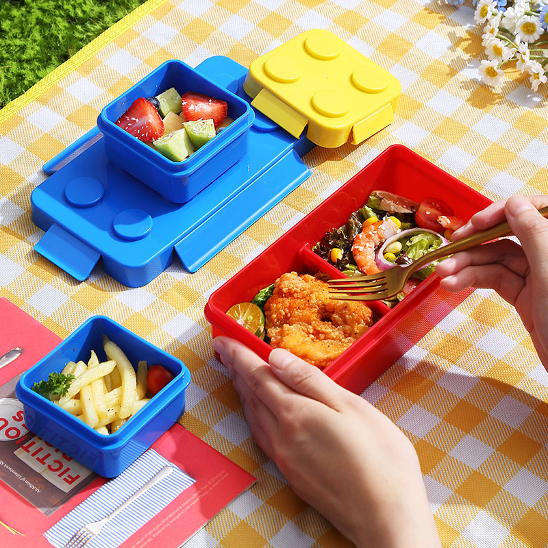 Creative Funny Building Block  - Food Storage Building review and price