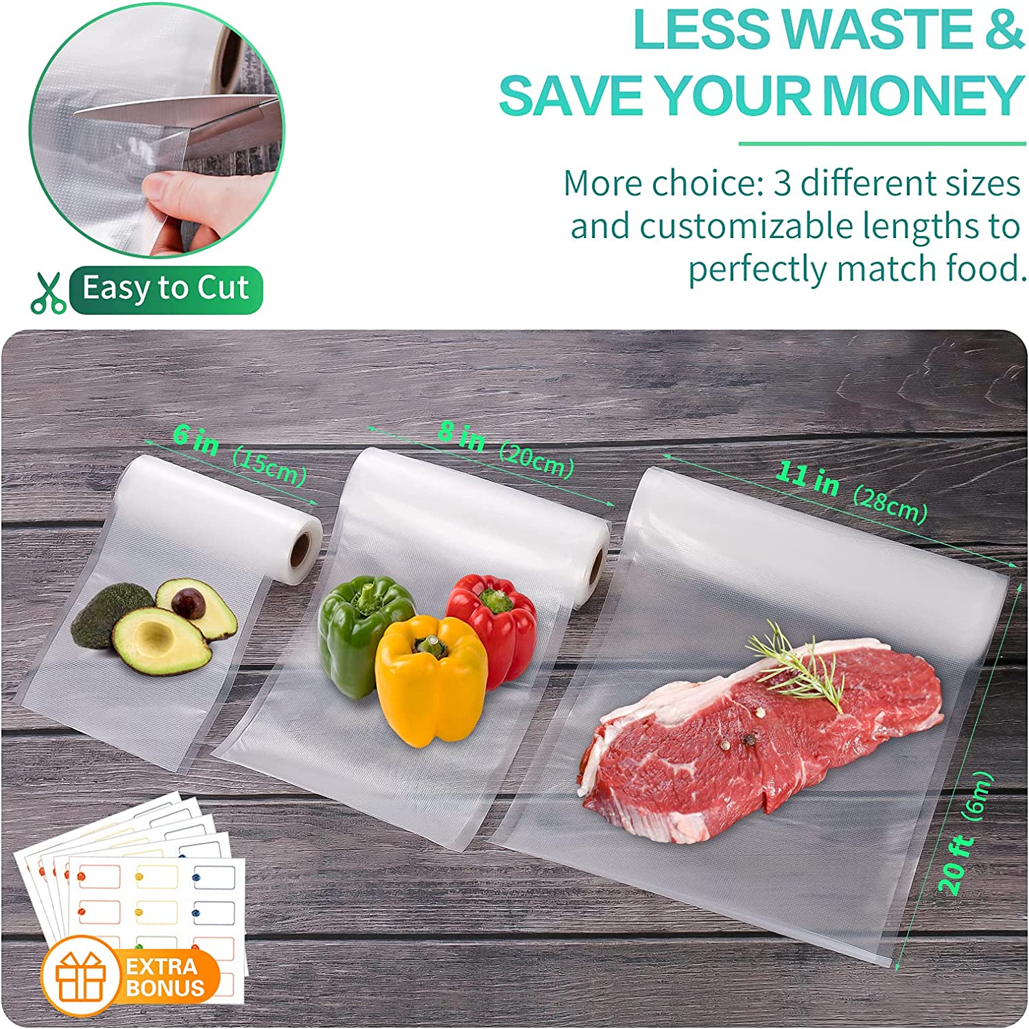 Kitchen Bags For Vacuum Food V - Food Storage Method review and price