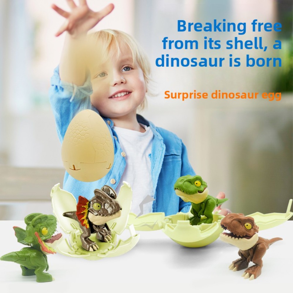 Children's toy deformed dinosa - Food Storage Eggs review and price