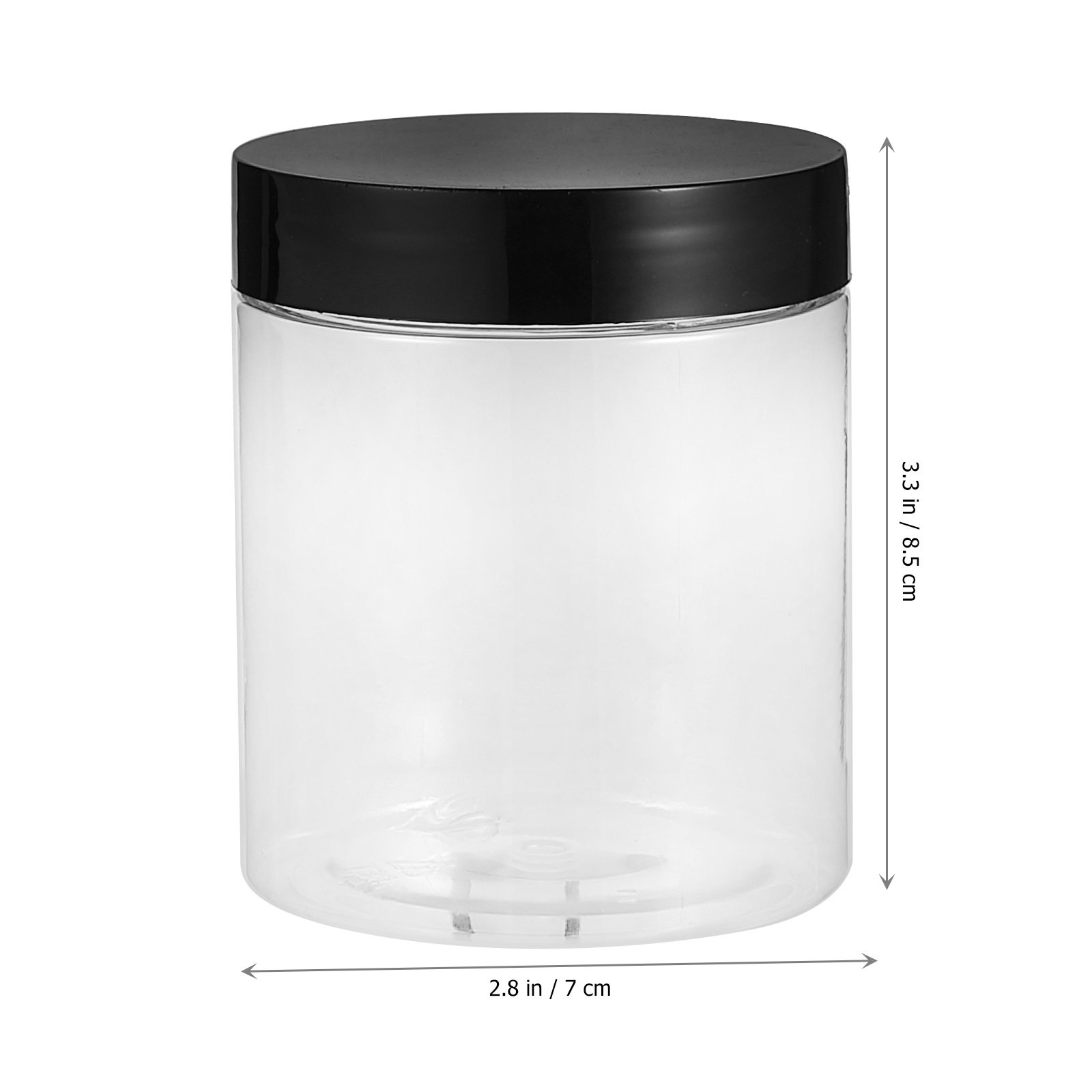 12Pcs Clear Plastic Sealed Can - Food Storage Jars & Containers review and price
