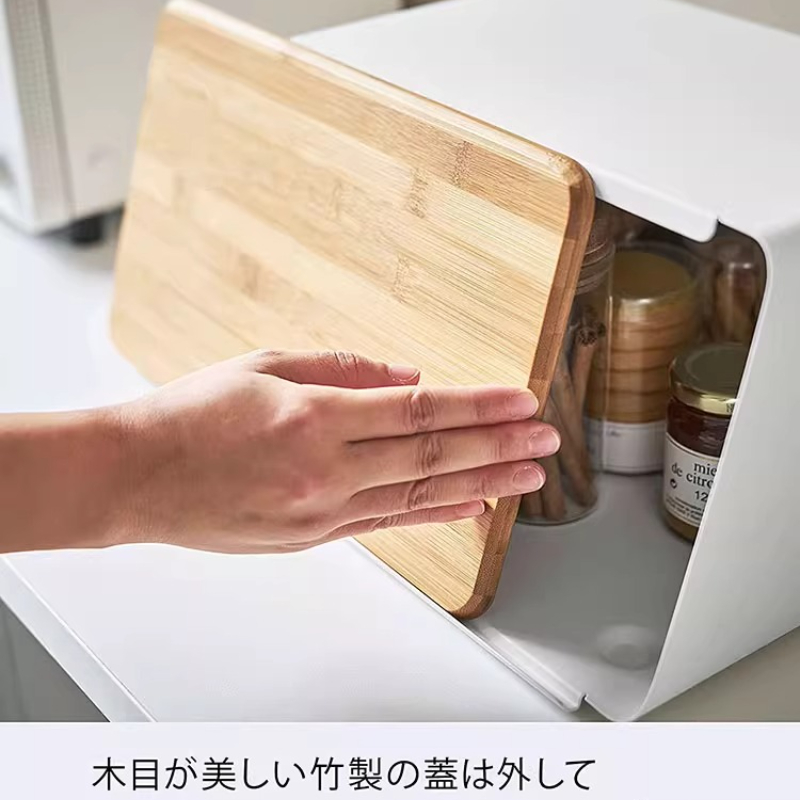 Bamboo Bread Box for Kitchen S - Food Storage For Pantry review and price