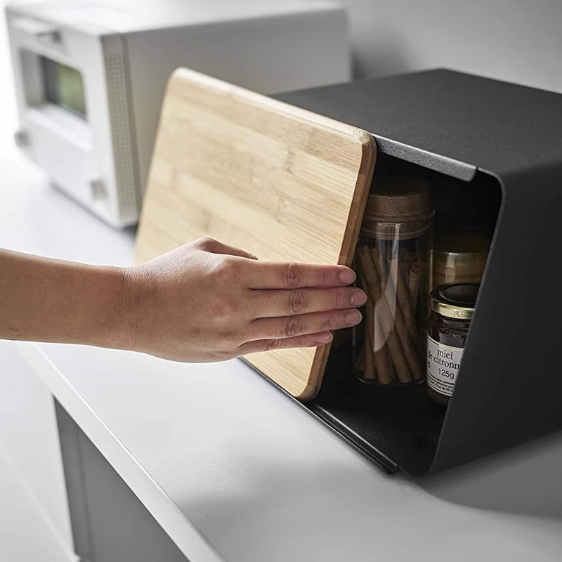 Bamboo Bread Box for Kitchen S - Food Storage For Pantry review and price