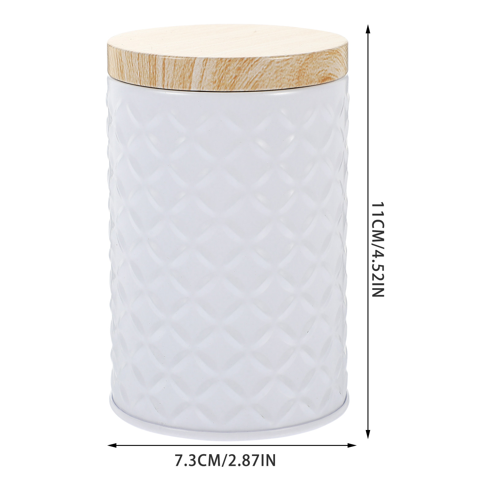 2Pcs Food Grade Tinplate Stora - Food Storage With Lids review and price