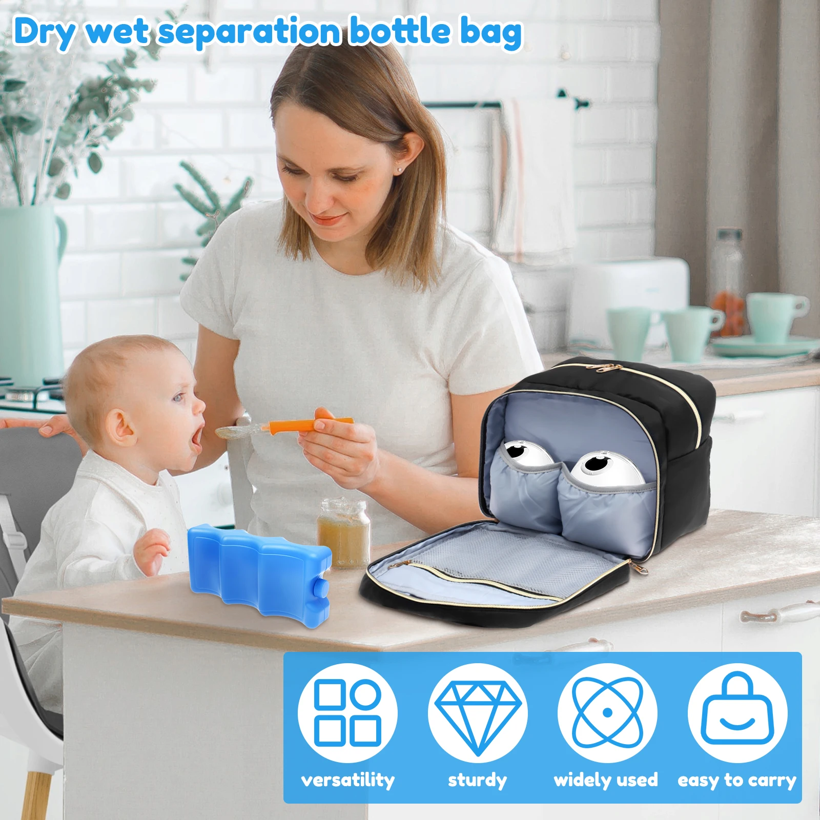 Breast Pump Storage Bag with I - Food Storage Keep Warm review and price