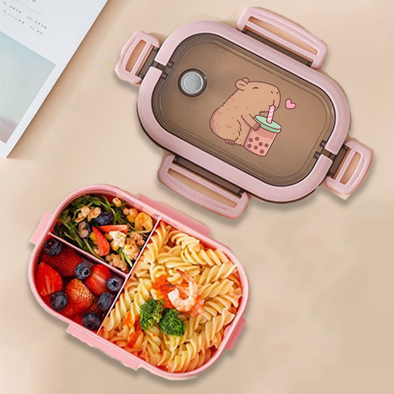 Capybara Bento Lunch Box Anime - Food Storage Method review and price