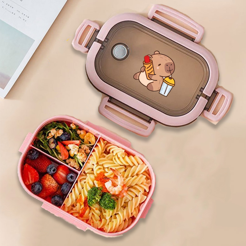 Capybara Bento Lunch Box Anime - Food Storage Method review and price
