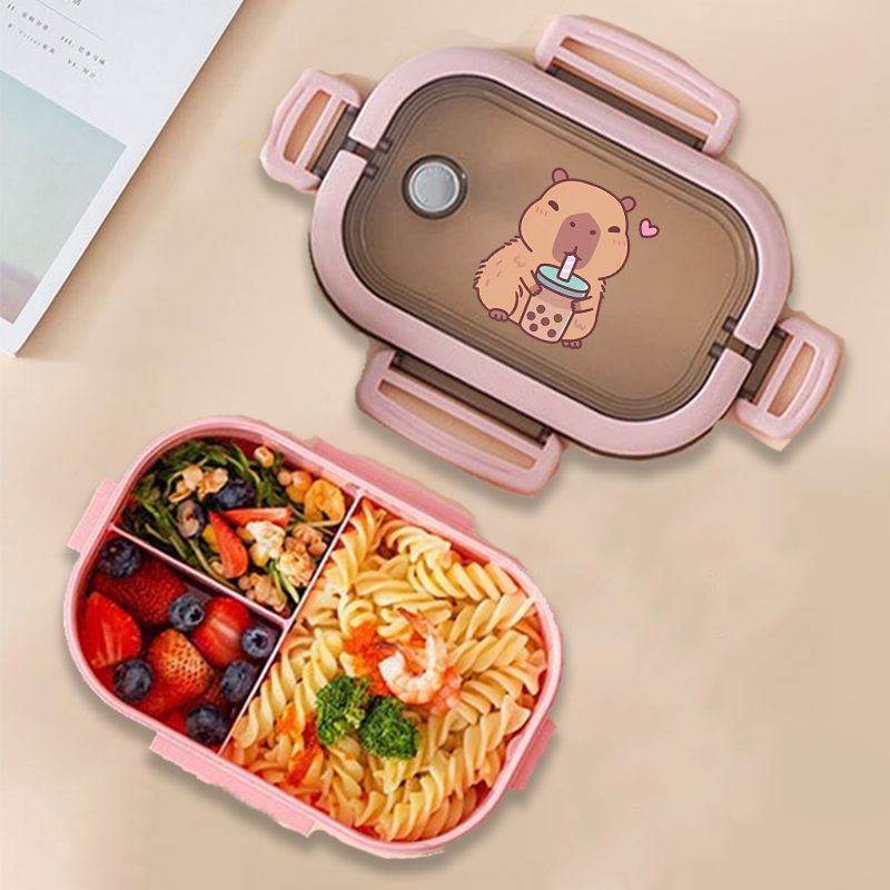 Capybara Bento Lunch Box Anime - Food Storage Method review and price