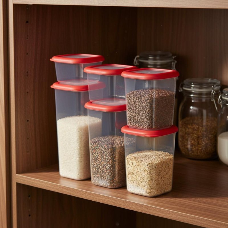 6 Pieces Airtight Food Storage - Food Storage For Pantry review and price