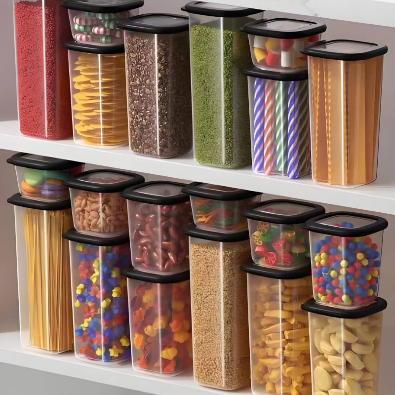 6 Pieces Airtight Food Storage - Food Storage For Pantry review and price