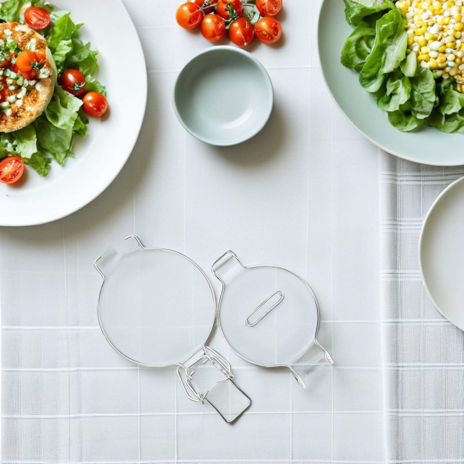 4Pcs Stainless Steel Wire Lock - Food Storage Jars & Containers review and price