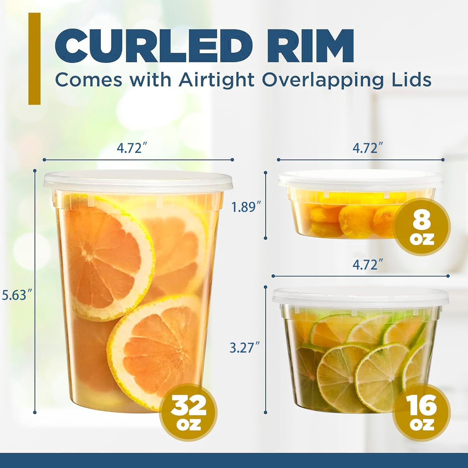 24pcs Deli Food Storage Contai - Food Storage Freezer Containers review and price