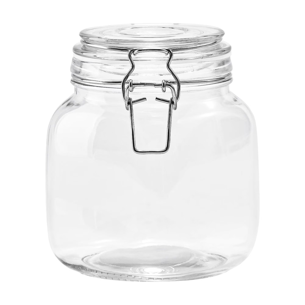 Mainstays 38 oz Glass Food Sto - Food Storage Jars & Containers review and price