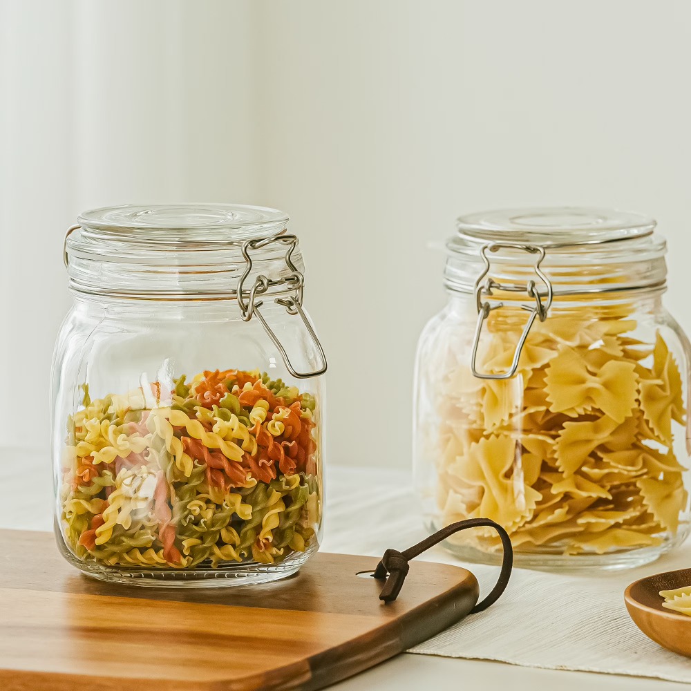 Mainstays 38 oz Glass Food Sto - Food Storage Jars & Containers review and price