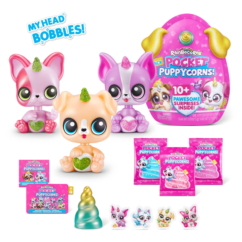 Zuru Rainbocorns Pocket Puppy  - Food Storage Eggs review and price