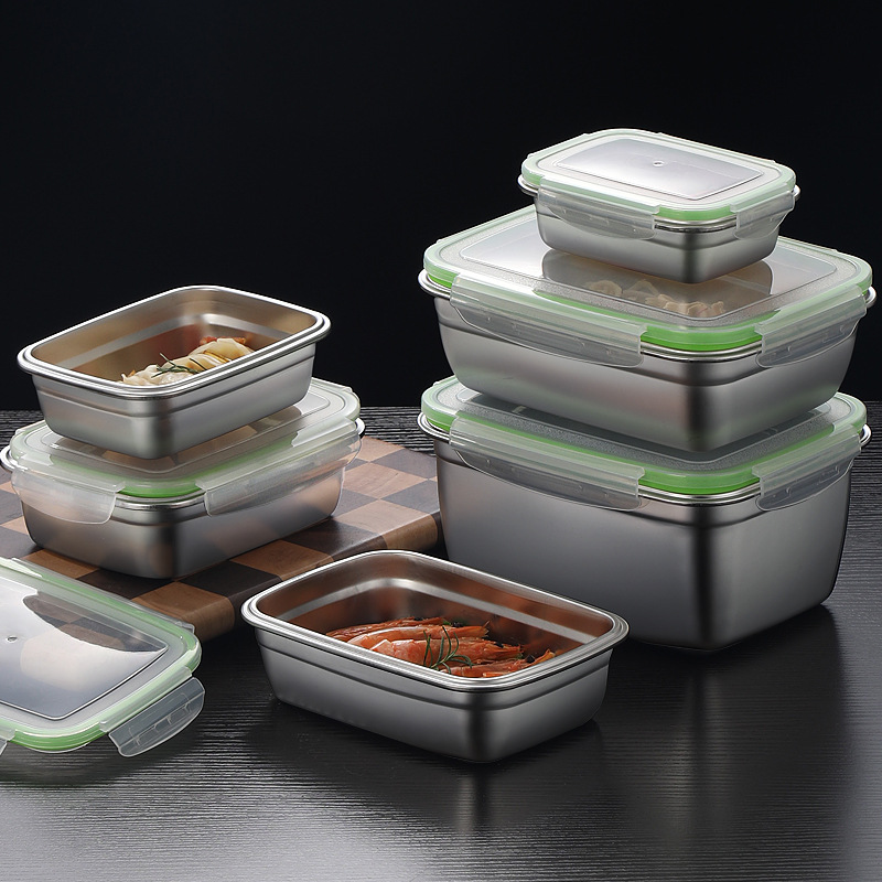 304 Stainless Steel Lunch Box  - Food Storage Method review and price