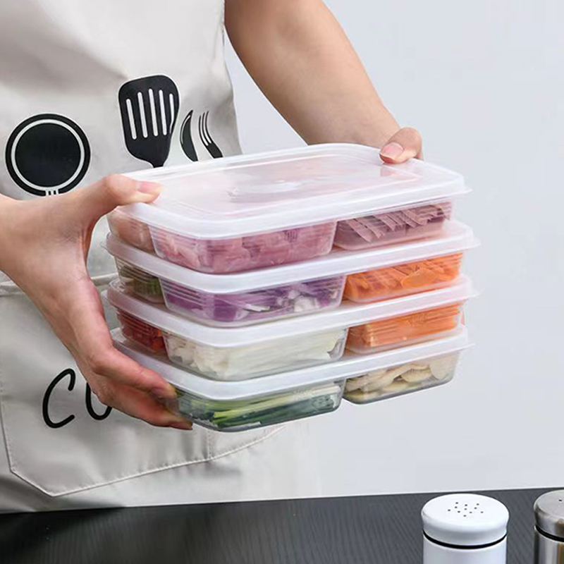 New【4 Grids Plastic Storage Bo - Food Storage Freezer Containers review and price