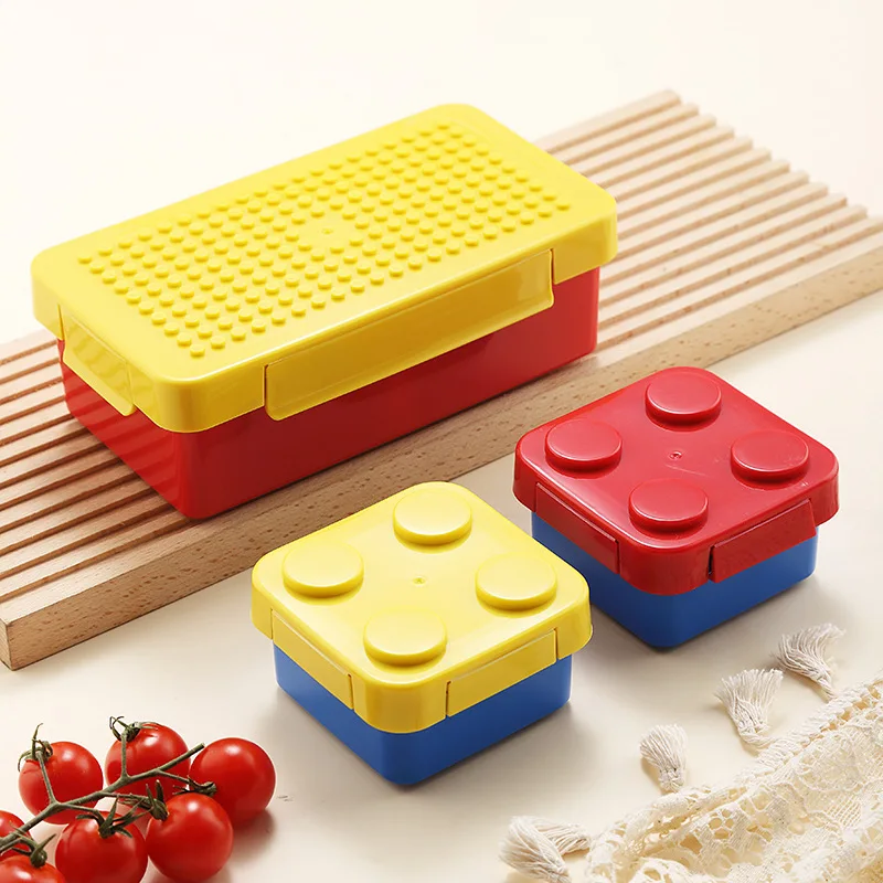 Building Block Lunch Box Color - Food Storage Building review and price