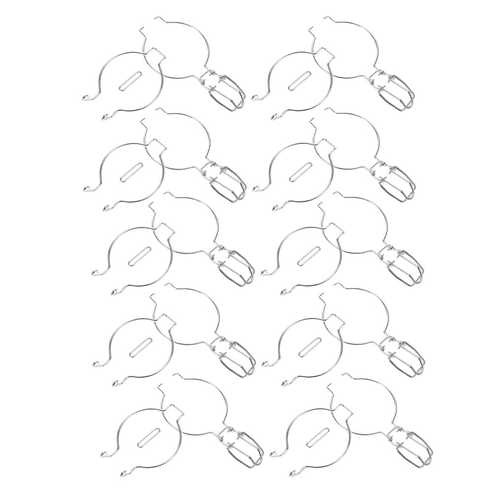 12Pcs Glass Jar Wire Clamps St - Food Storage Jars & Containers review and price