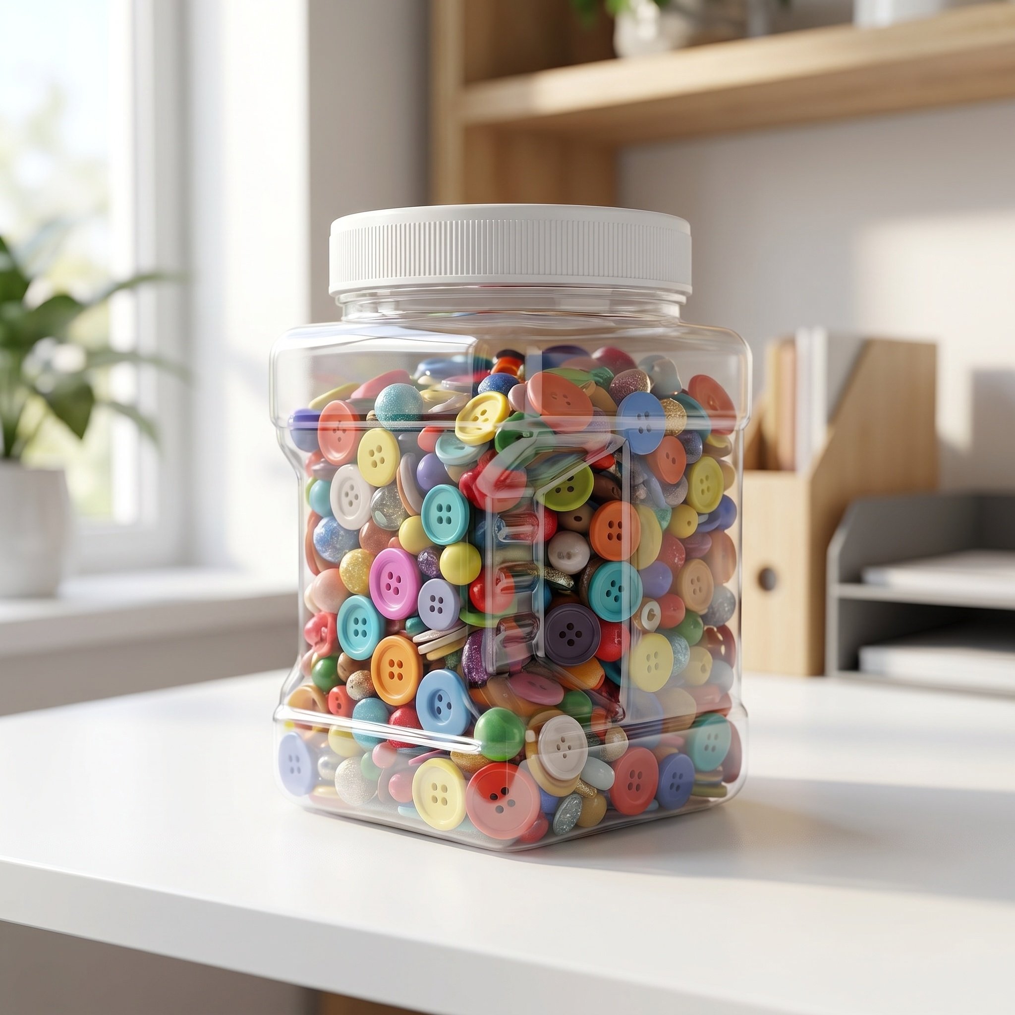 6Pcs Clear Square Airtight Sto - Food Storage Jars & Containers review and price
