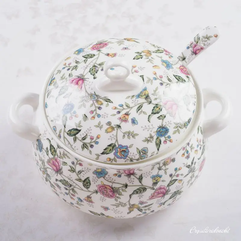 9 Inch, Bone China Tureen for  - Food Storage Plants review and price