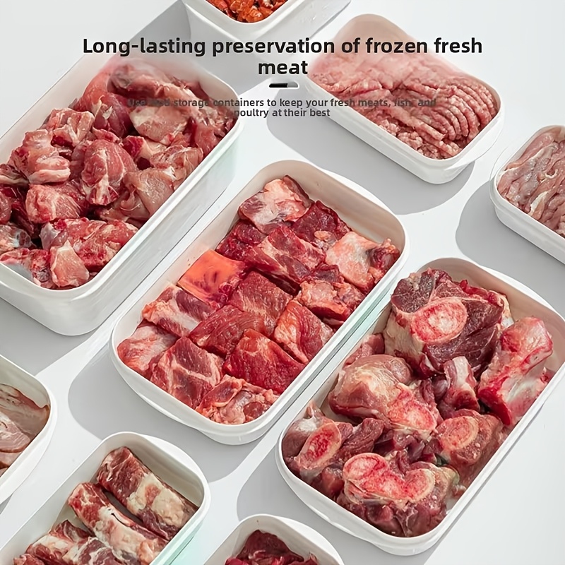 10Pcs Reusable Stackable Food  - Food Storage Freezer Containers review and price