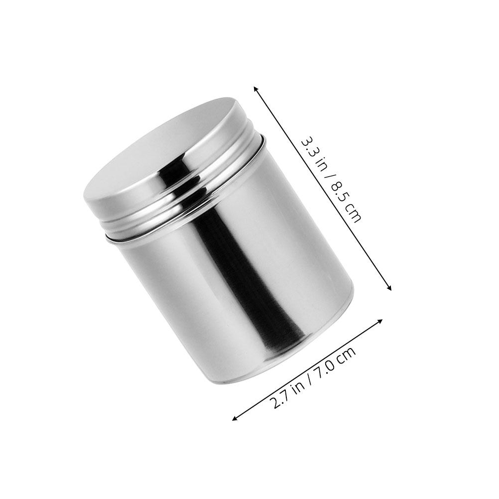 2Pcs Stainless Steel Canisters - Food Storage Jars & Containers review and price