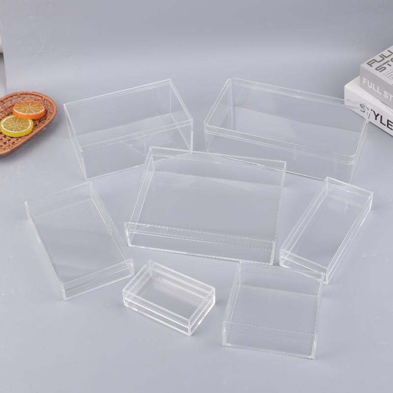 Thickened Rectangular Acrylic  - Food Storage Plants review and price