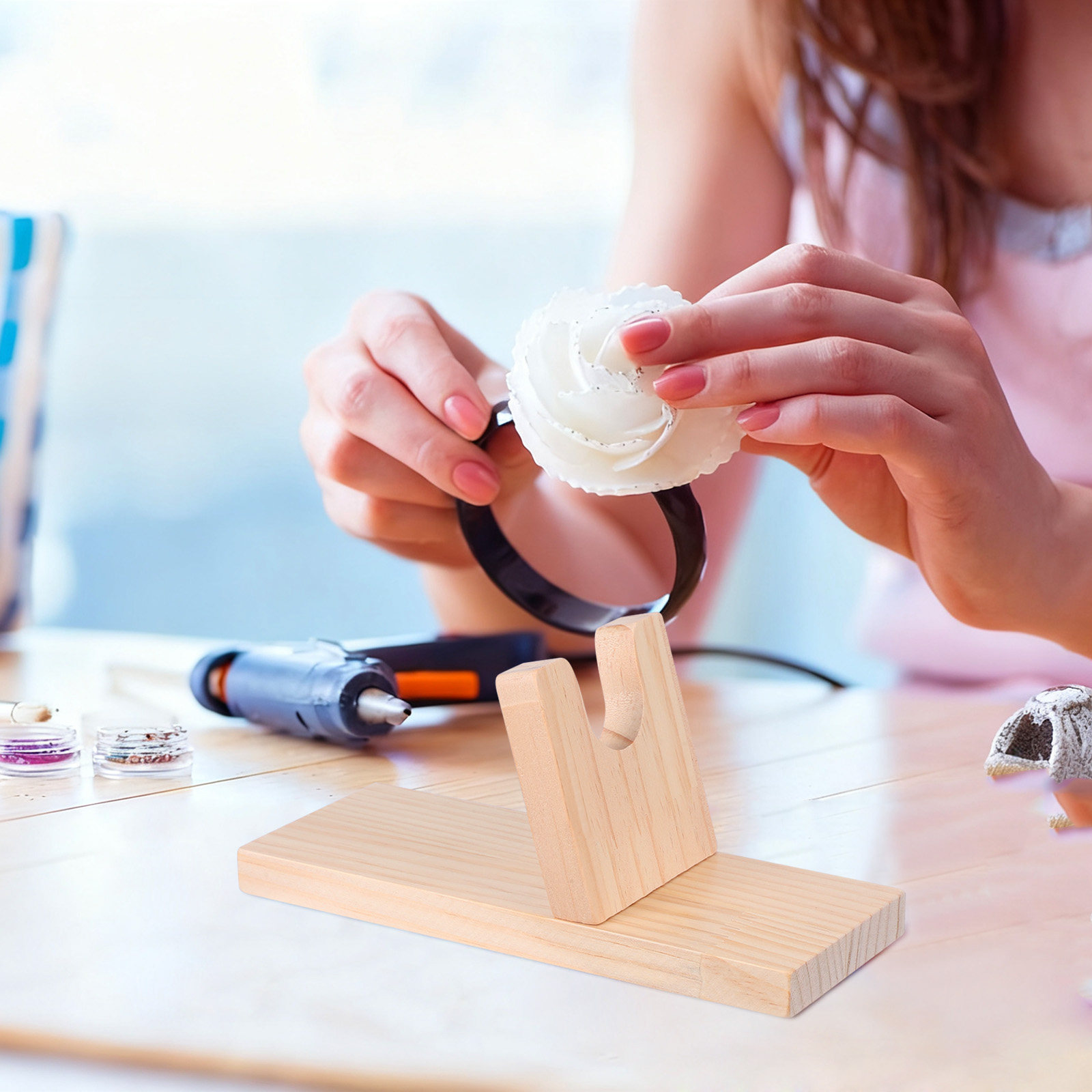 Wood Storage Rack for Hot Glue - Food Storage Building review and price