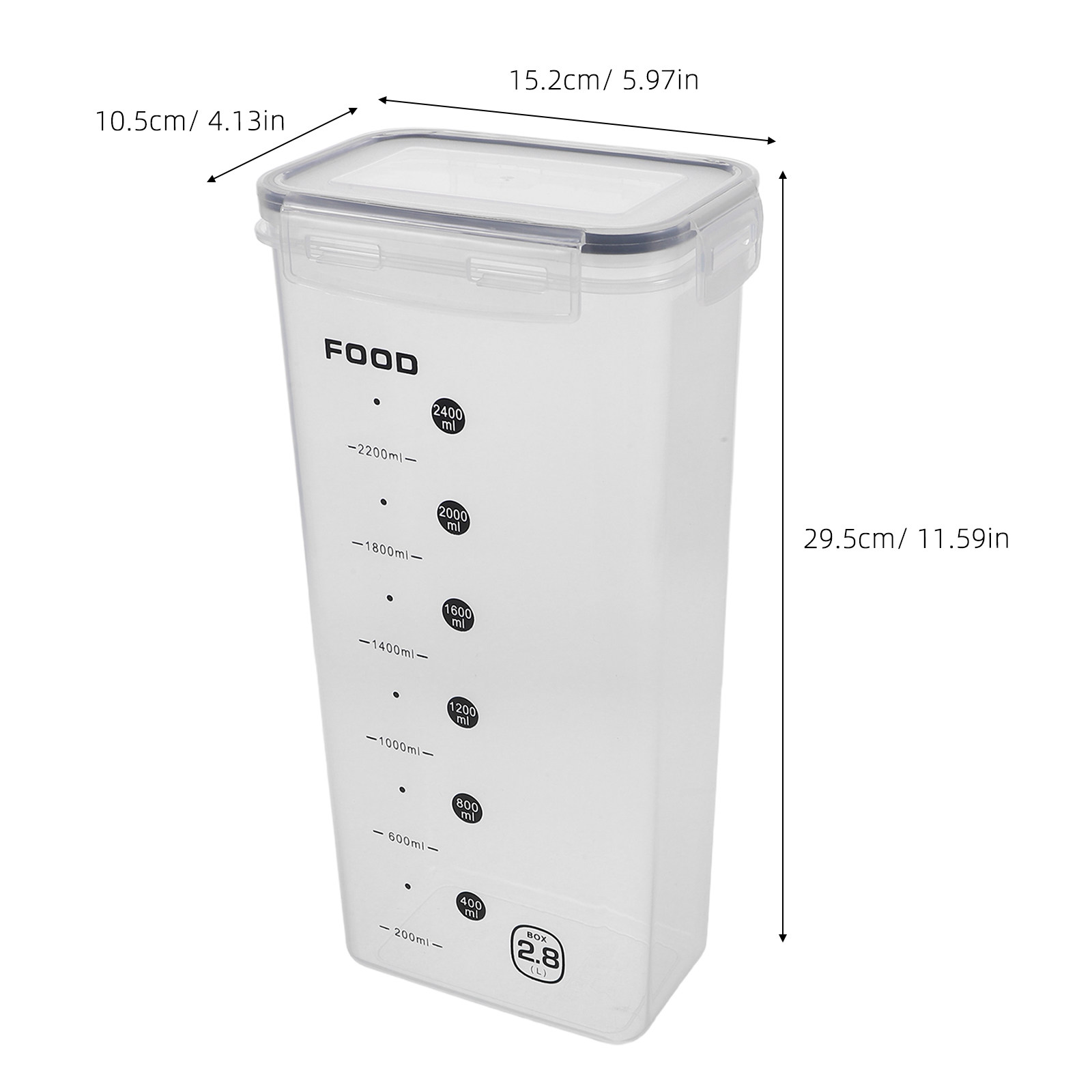 2Pcs Grain Storage Containers  - Food Storage Jars & Containers review and price